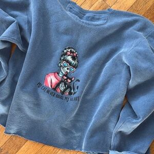 My Cat Never Broke My Heart Size L